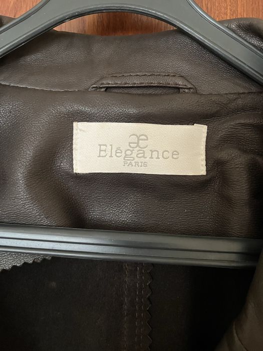 Casaco de sra em pele Elegance Paris M