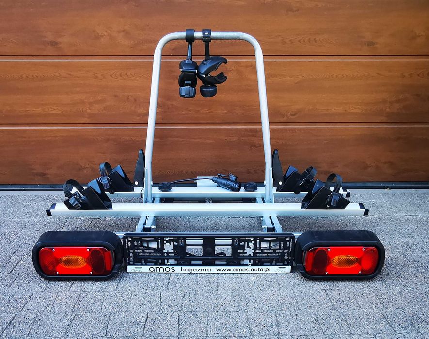 Bagażnik rowerowy na hak na 2 rowery