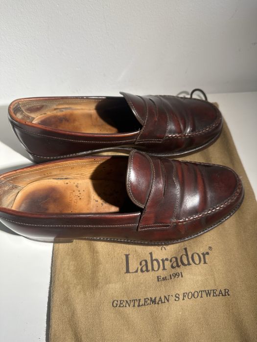 Labrador Mocassins masculinos castanhos 41,5