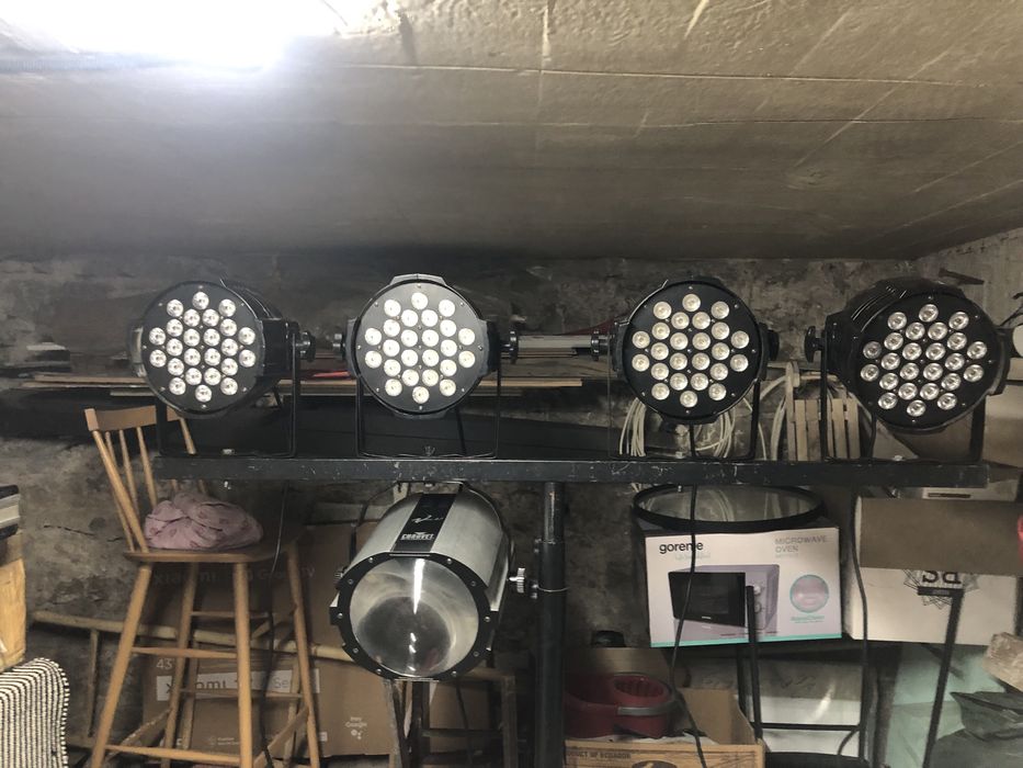 Продам світлові прибори led par Big і стійку