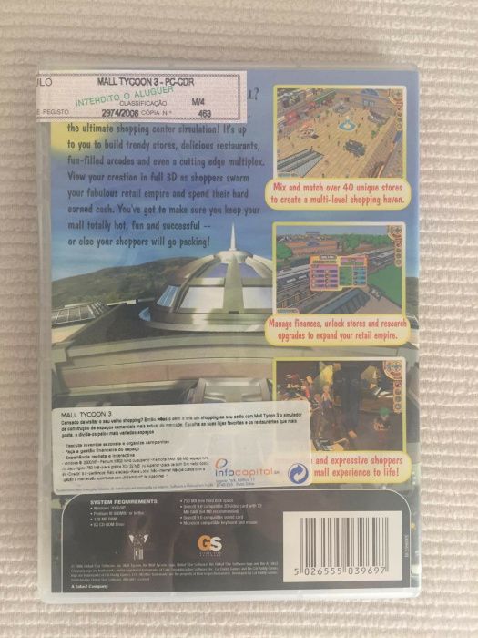 Jogo, Mall Tycoon 3