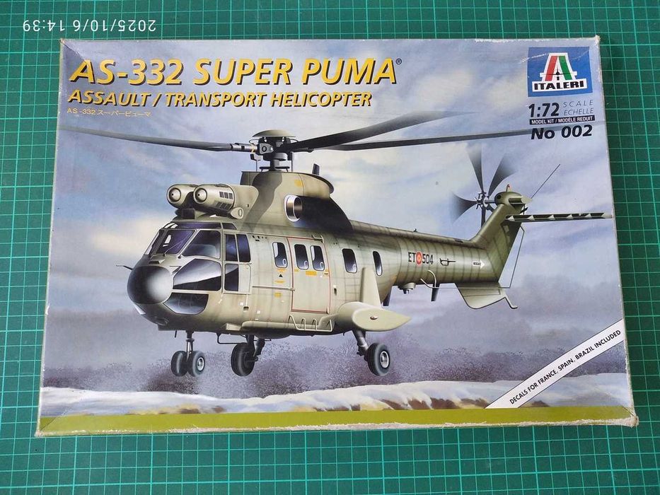 Kits Modelismo 1/72 - Helicópteros Militares