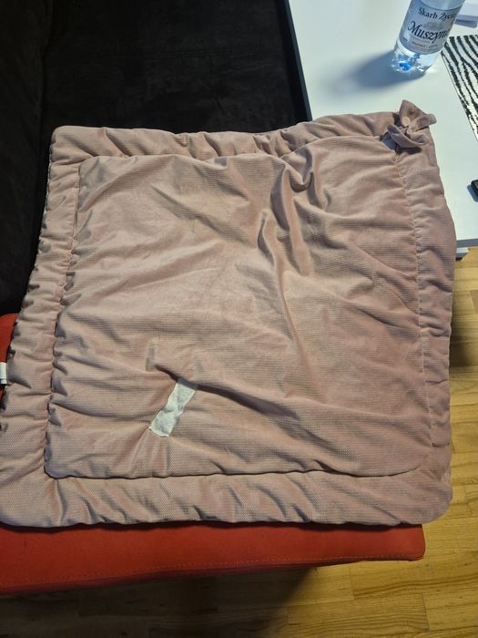 Rożek becik otulacz dwustronny niemowlęcy