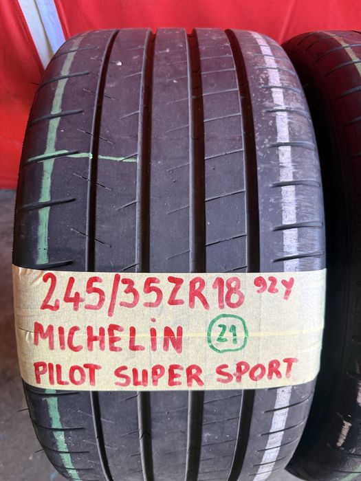 Pneus 245/35/18 Michelin Impecaveis