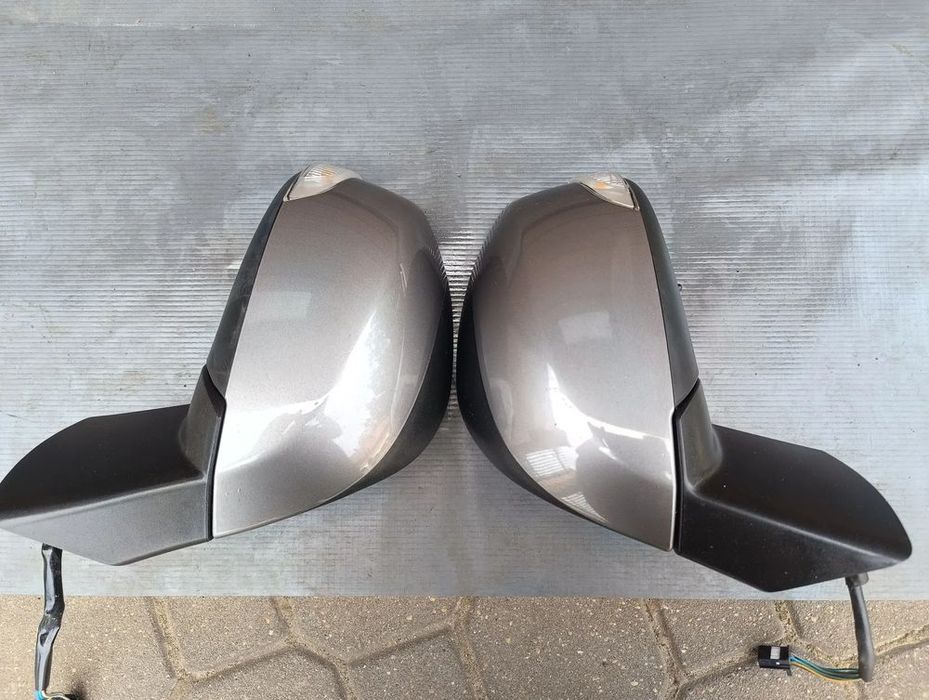 lusterko lewe 9 pin lusterko prawe 7 pin renault scenic iii tekng