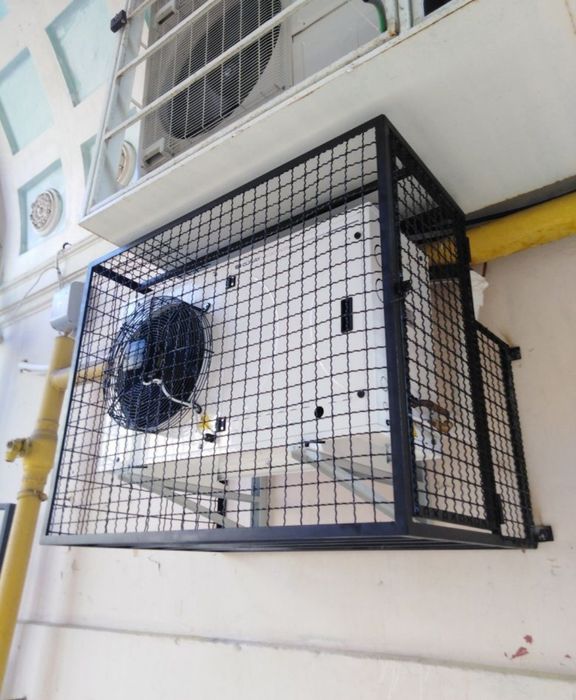 Решетка на кондиционер, антивандальная. Козырек на кондиционер