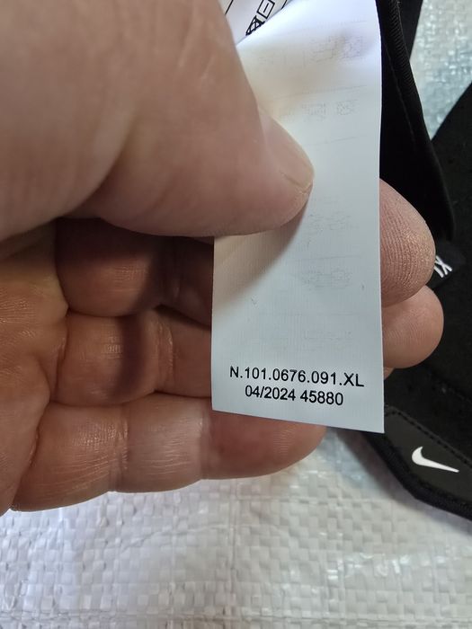 Рукавички для тренінгу Nike M VAPOR FTG чорний