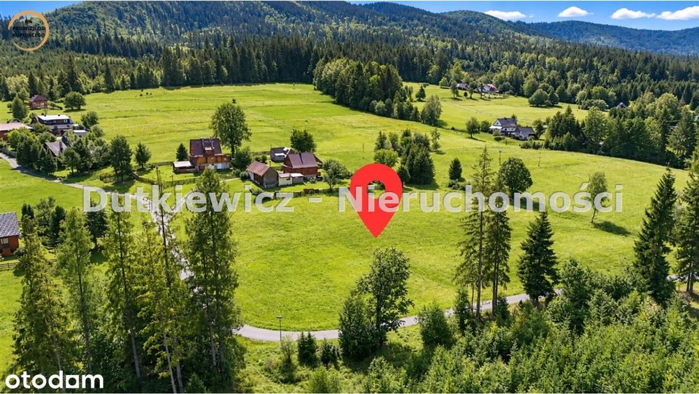Działka budowlana 1204 m2 – Soblówka, gmina Ujsoły