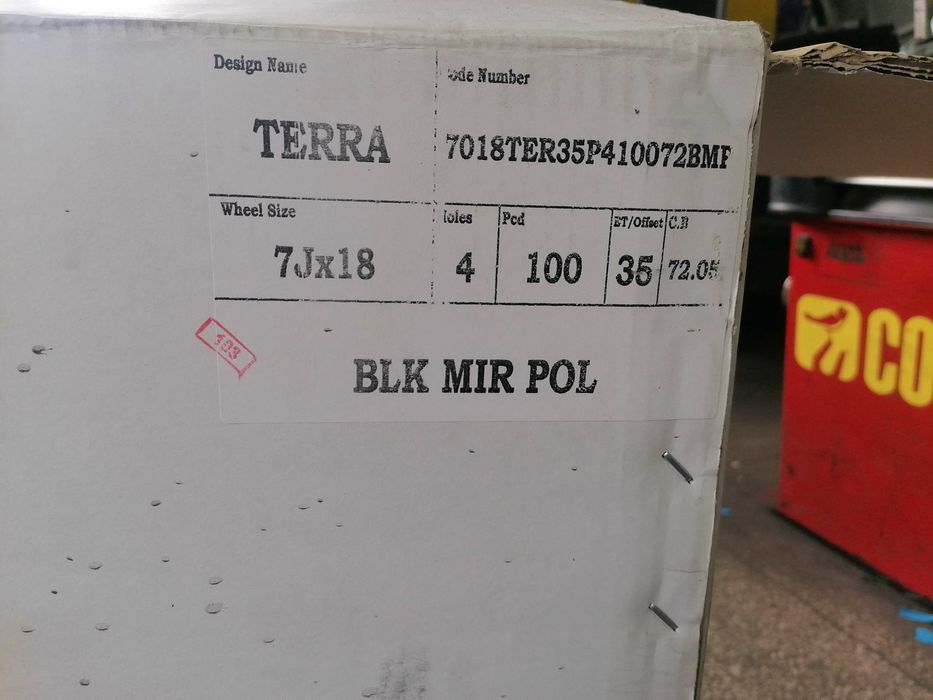 Alufelgi 4x100 18 Honda Toyota Renault Opel VW Dacia Mini Suzuki Fiat