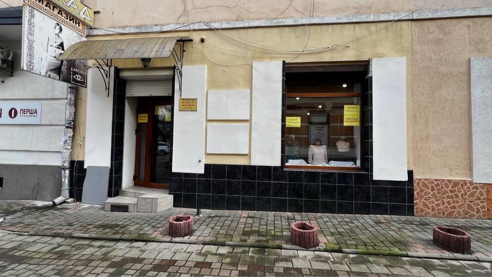 Оренда комерційного приміщення в центральній частині міста