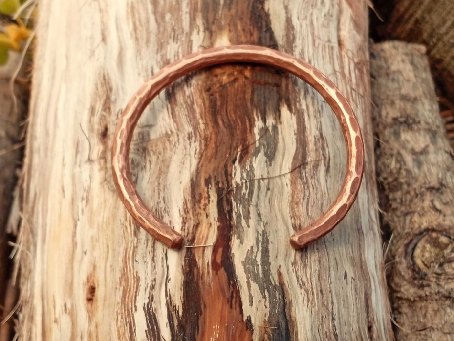 Pulseira artesanal de cobre verdadeiro, feitas por mim. Terapeutica e energética