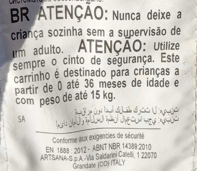 Carrinho de passeio da Chicco