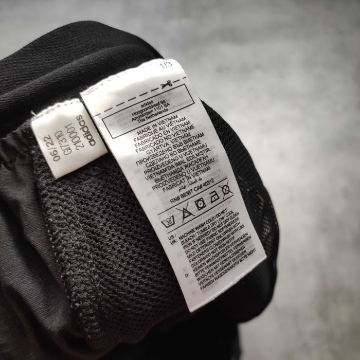 MĘSKIE Spodnie Sportowe Czarne Adidas Terrex Thermal Active Śliskie
