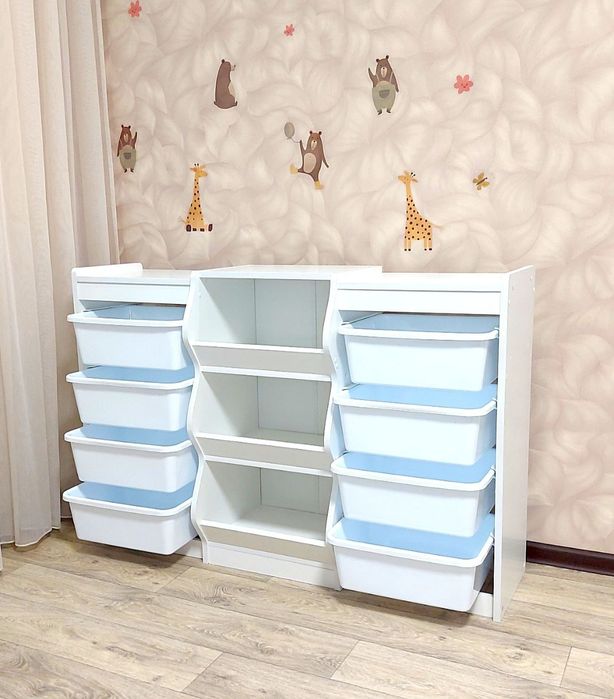 ‼️Для ІГРАШОК‼️ Стелаж для іграшок органайзер для іграшок Комод полиця