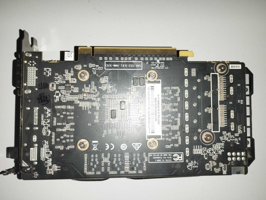 Видео карта GTX Geforte 1060  6Gb  192bit