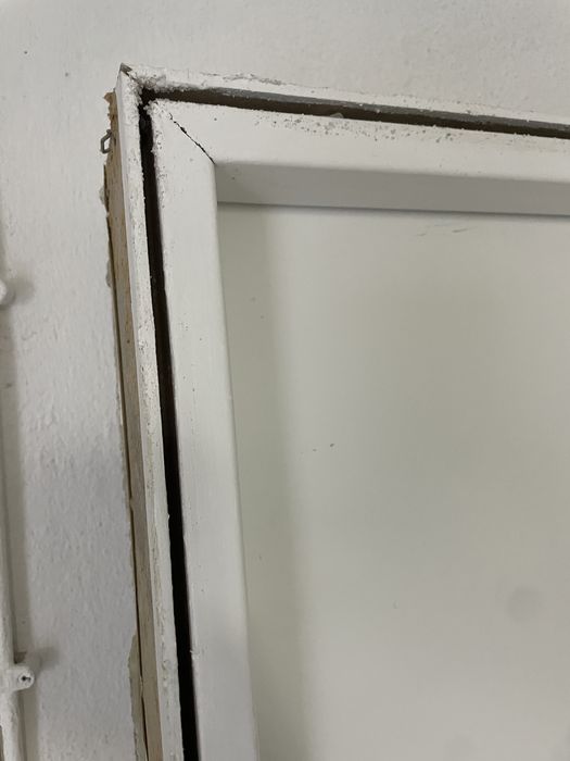 Porta de entrada blindada branca 205x85