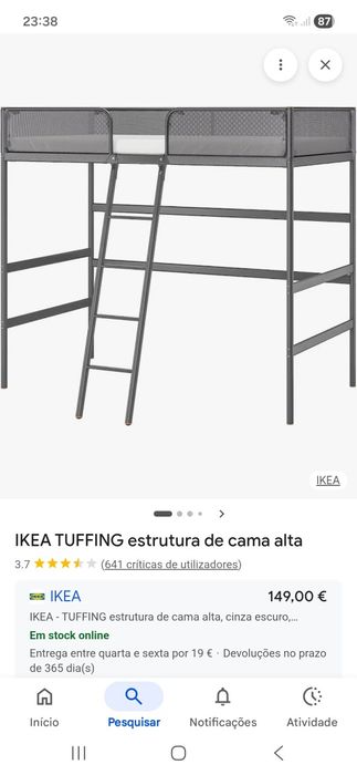 Beliche/cama elevada