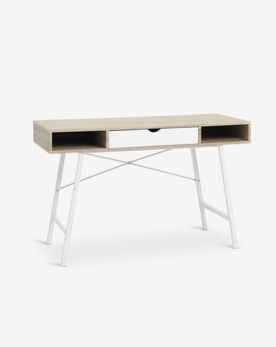 Biurko toaletka jasny dąb