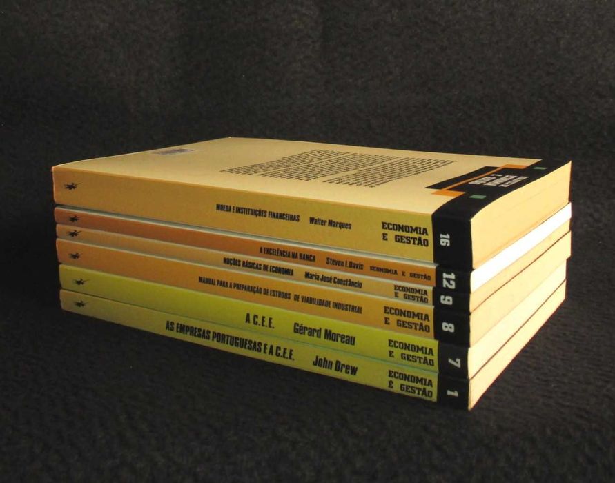 Livros Colecção Biblioteca de Economia e Gestão