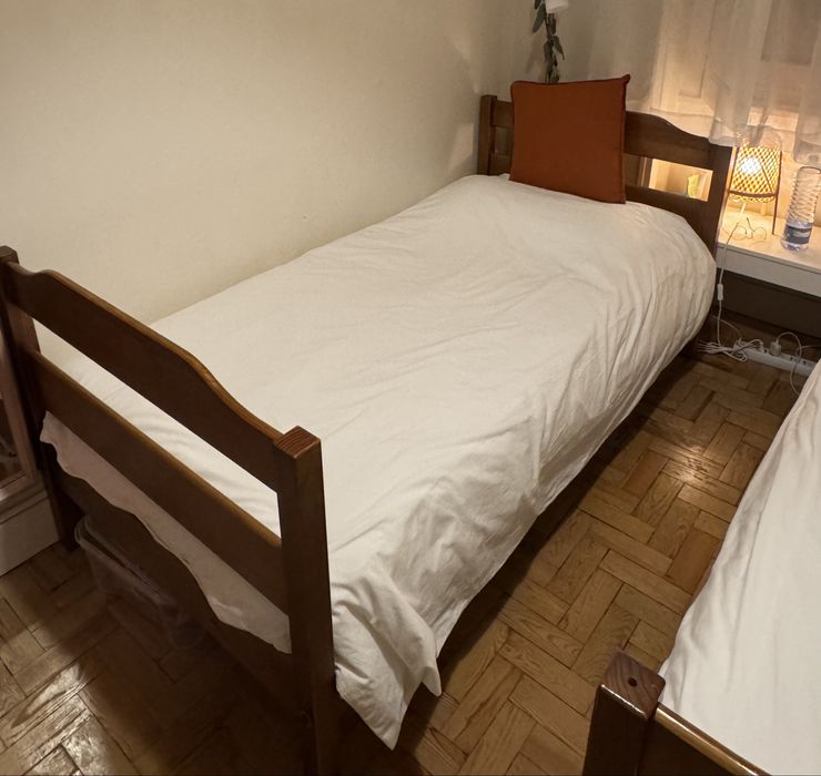 Camas solteiro 190x98cm cada+ OFERTA colchões