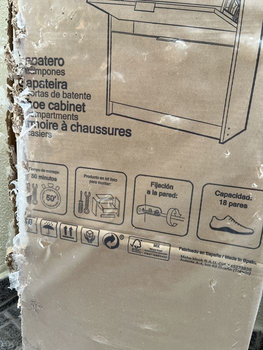 Sapateira branca (nova)