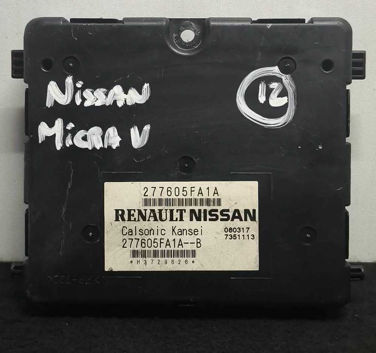 Módulo Eletrónico 277605FA1A - NISSAN MICRA V