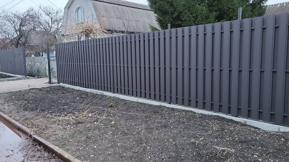 Забор,калитка,ворота из профлиста и сетки рабицы,беседки и т.д ...