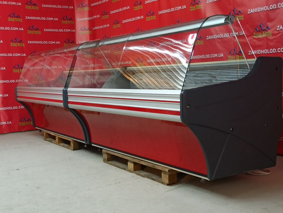 Холодильна вітрина. Горизонтальна вітрина.Вітрини холодильні.