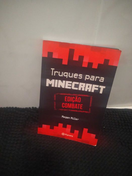 4 livros sobre minecraft oficiais novos