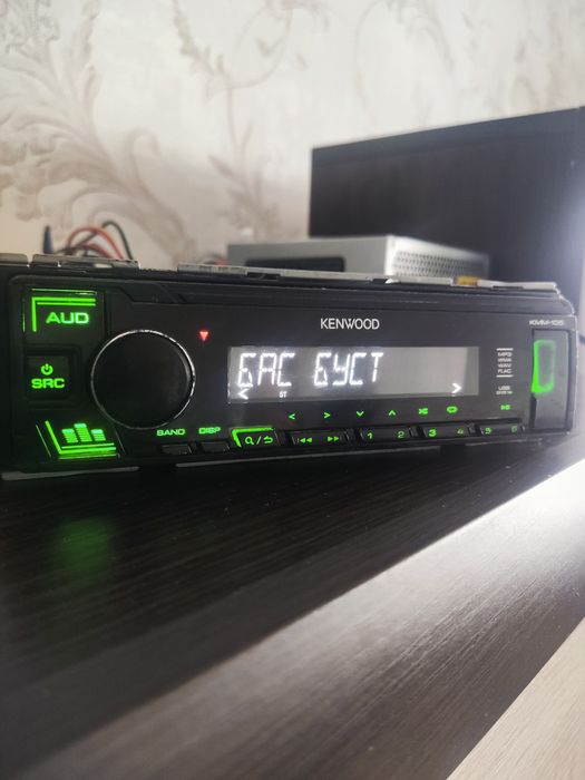Kenwood KMM 105GY Оригінал USB.AUX.FLAC. Є відео і вибір магнітол.