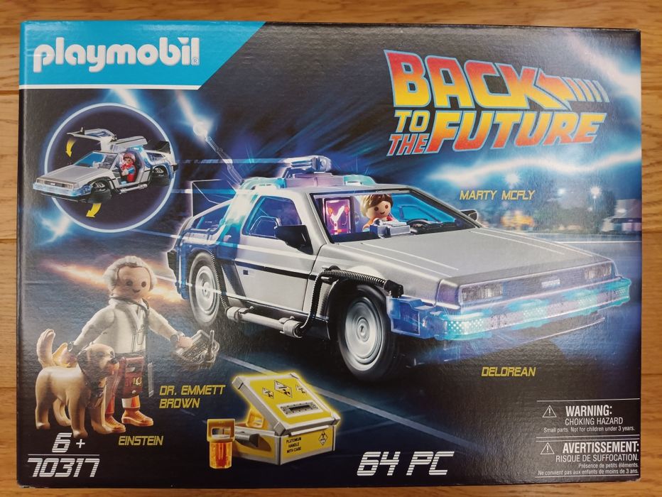 Playmobil back to the future delorean discount