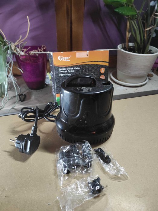 Mini pompa wodna do akwarium, 4000 l/h, 90 W, z 3 dyszami