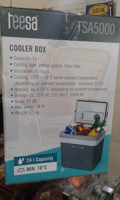 Автохолодильник 12в 220в 18 градусів нижче зовнішн ф.підігр НОВИЙ