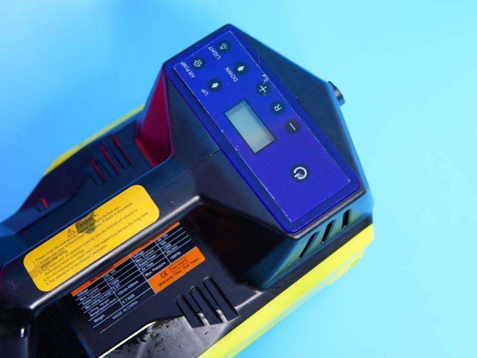 Электрогидравлический домкрат для авто 3 в 1 (Домкрат, Компрессор, Фон