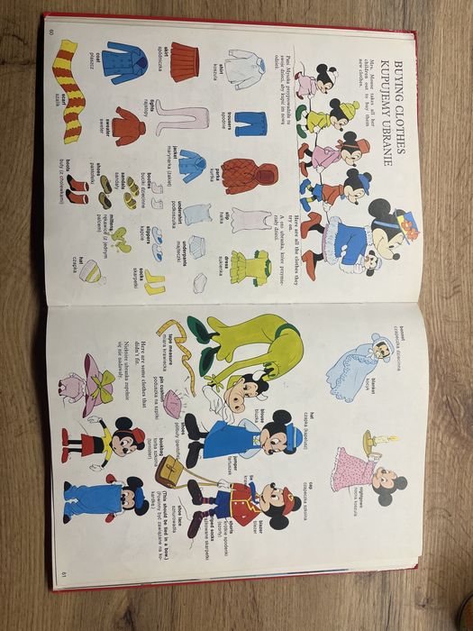 Wielki ilustrowany słownik angielsko polski WALT DISNEY