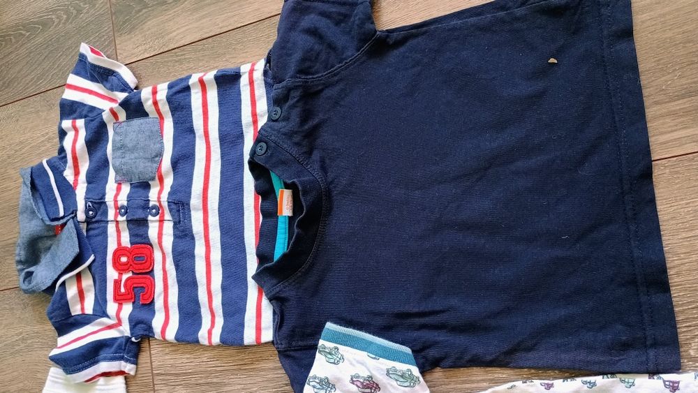 Koszulki t-shirty chłopięce 68 74