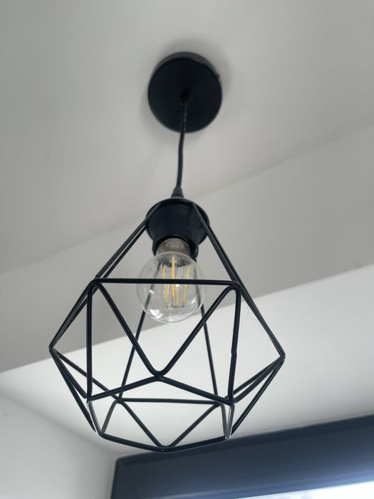 Lampy geometryczne , styl industrialny, nowoczesny