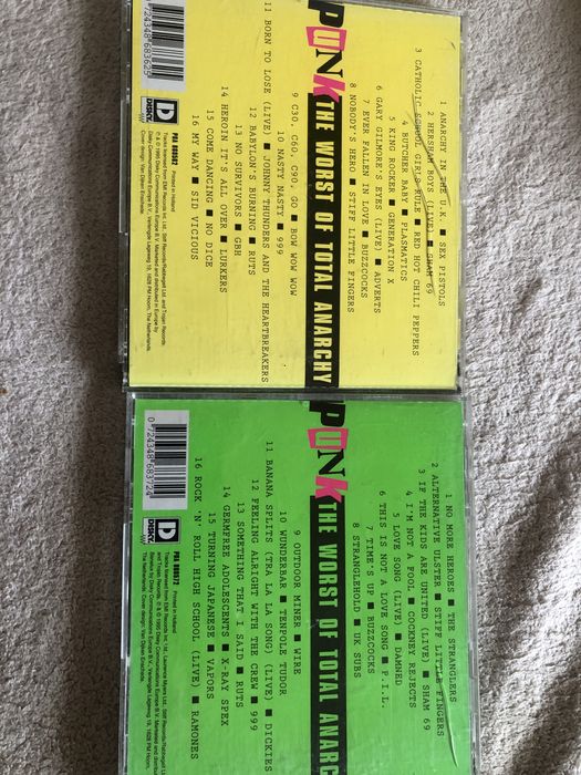 The Punk Anarchy various 2 cd