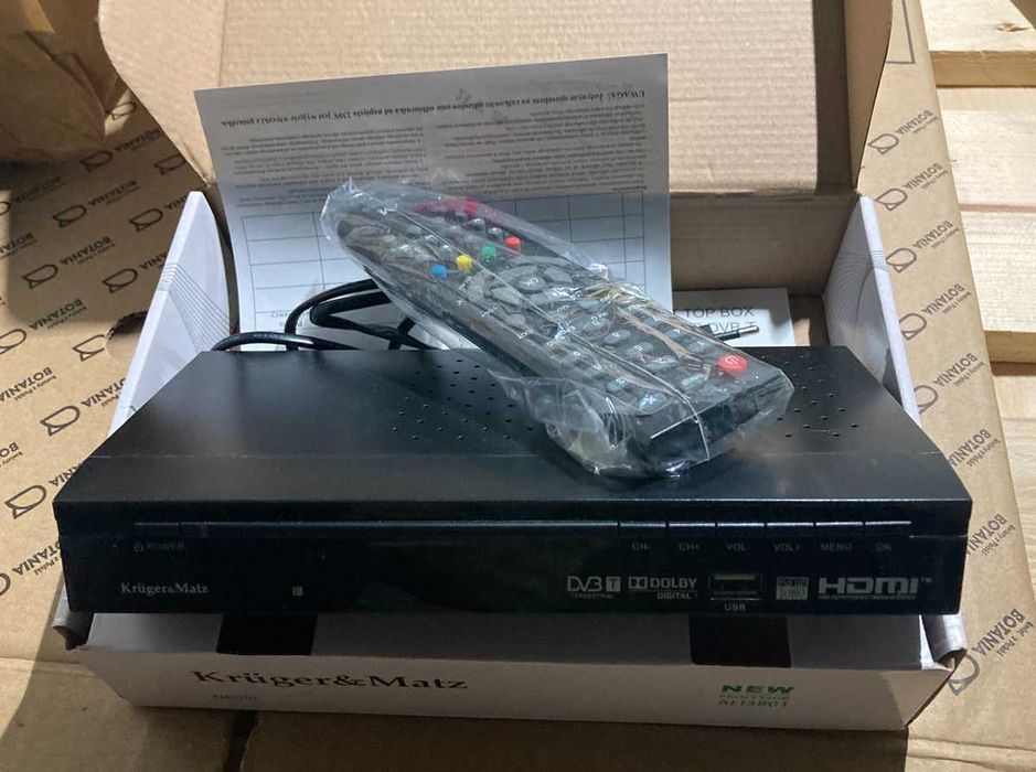 Kruger&Matz Dekoder DVB-T model KM0201