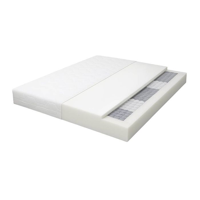 Materac sprężynowy kieszeniowy 160/200/19cm twardość H3