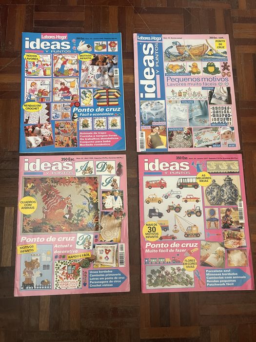 Revistas de ponto cruz