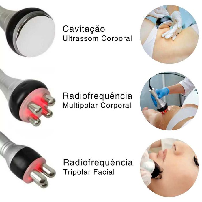 Aparelho Lipocavitação Ultrassom e Radiofrequência LW-101 Tela Touch Screen - Baixa de Preço