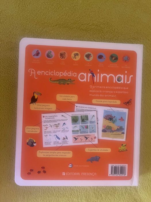 Livro "A Enciclopédia dos Animais", Portes Incluídos