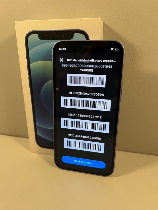 Iphone 12mini 128gb 100% baterii Stan BDB