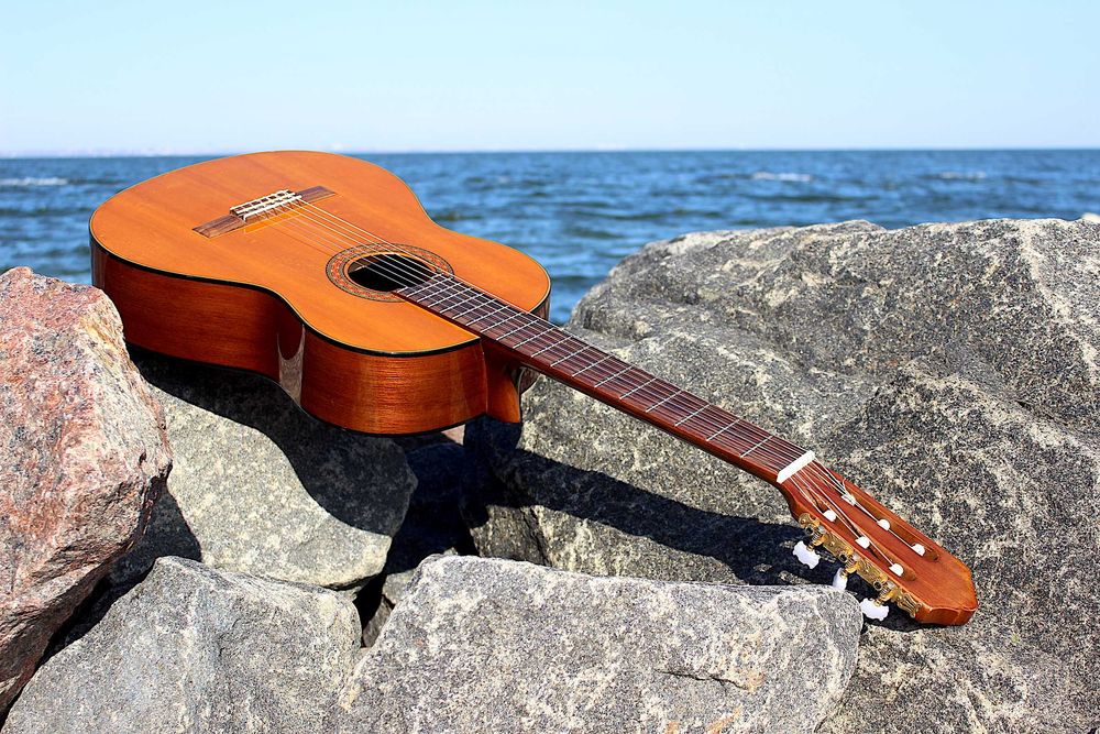 Гитара Yamaha C70 Классическая Чехол утепленный Каподастр