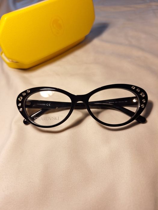 Oprawki swarovski okulary zdobione