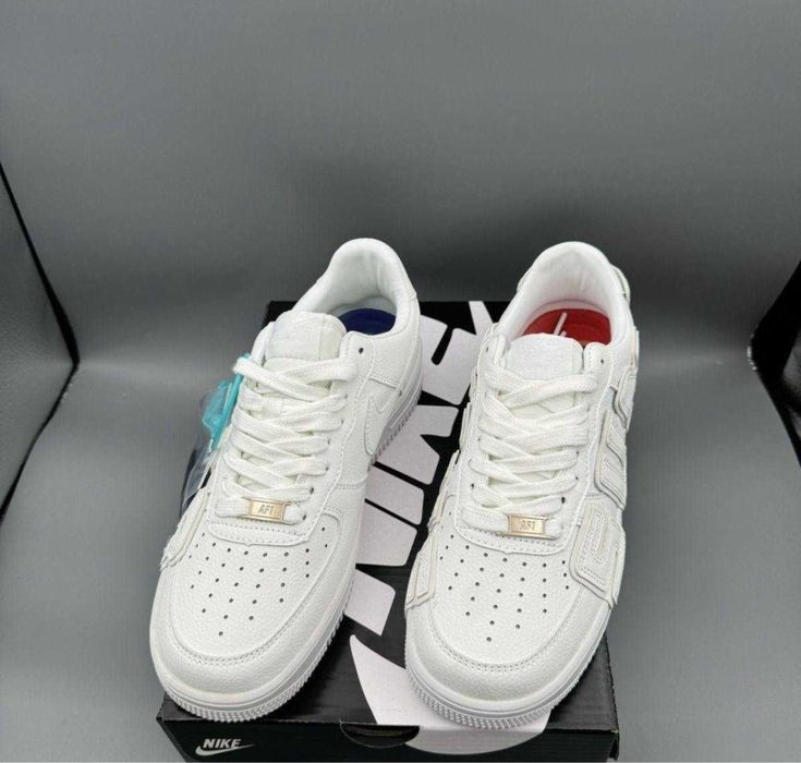 (БЕЗ ПЕРЕДОПЛАТИ) Nike Air Force Flea найк aip аер форс флеа білі