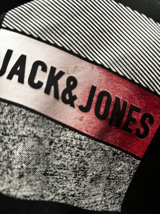 Jack&Jones Czarna Bluza z Kapturem rozmiar 128 cm