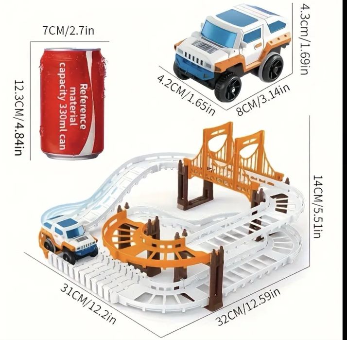 Дитячий набір для складання електрична іграшка-автомобіль.