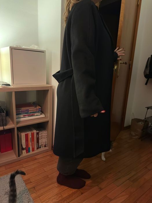 Sobretudo comprido MANGO  Handmade tamanho S